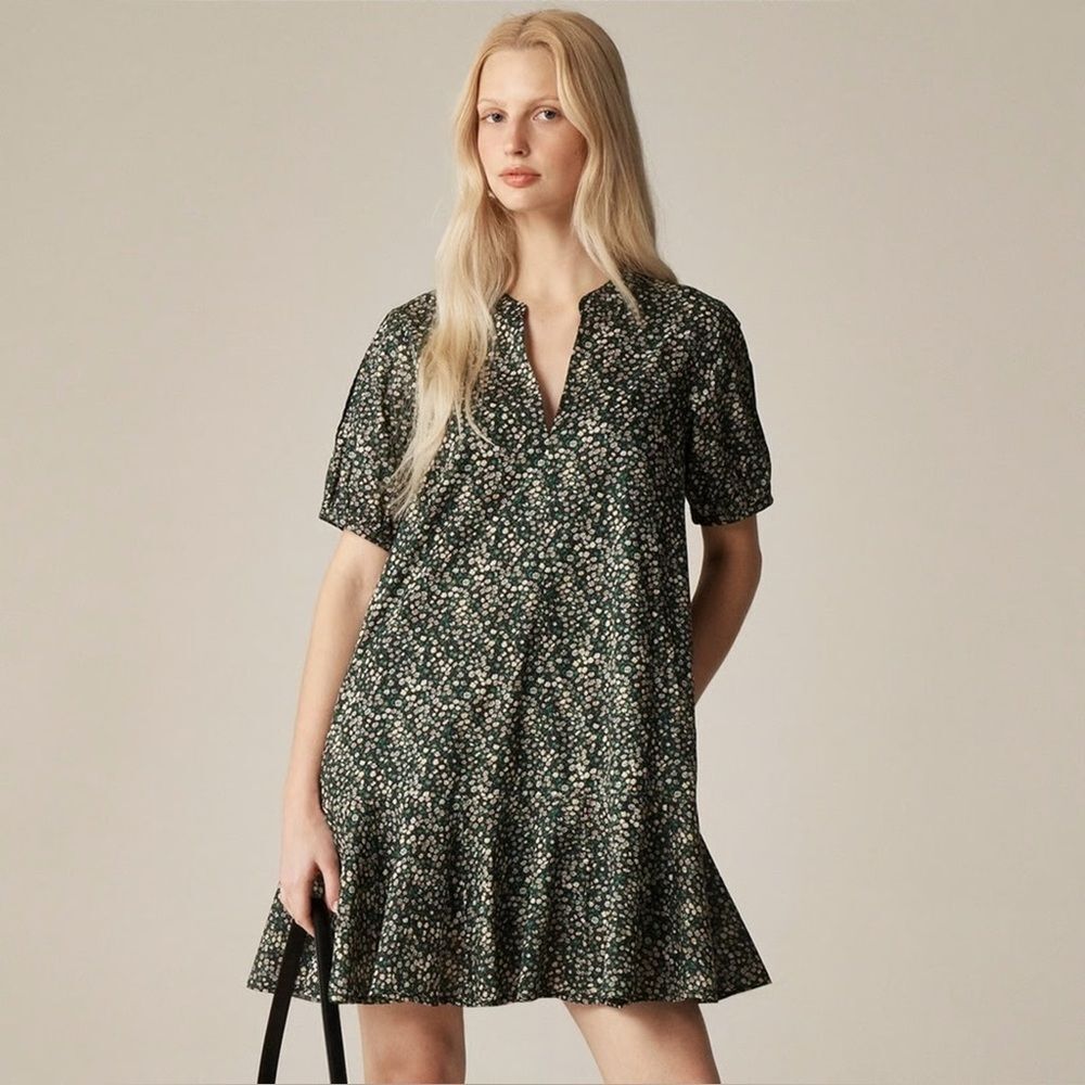 J Crew Delilah Dress In Liberty Marguerite Fabric Nwt